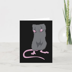 Fun Mouse Headless Halloween Rat Body Easy Costume Card