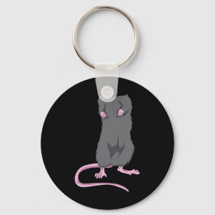 Fun Mouse Headless Halloween Rat Body Easy Costume Keychain