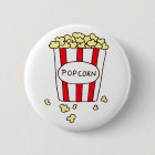 Fun Movie Theatre Popcorn in Red White Bucket