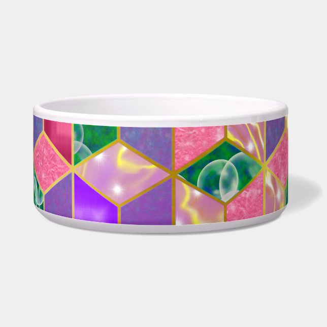 Fun Multi-Mixed Diamond-Shaped Hexagon 2 (Right)