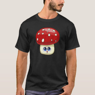 Fun Mushrooms Foraging Mycology Fungi Cute Mushroo T-Shirt