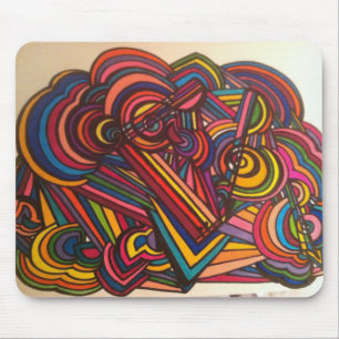 Fun music design for this mouse pad!! pad