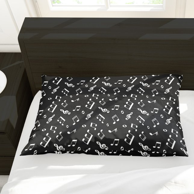 Fun Music Notes Pattern Pillowcase (Creator Uploaded)