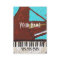 Fun musical piano business cards