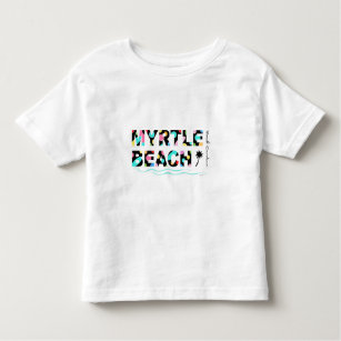 Fun Myrtle Beach, SC Summer Graphic Cute Toddler T-shirt