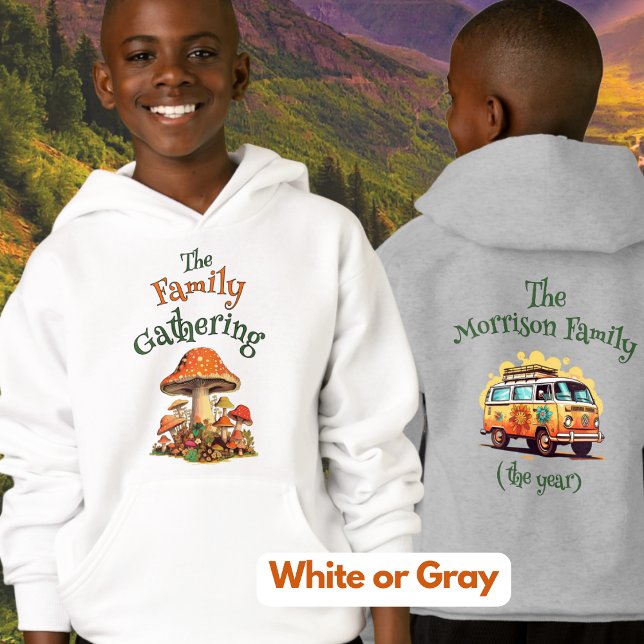 Fun Nature Personalizable Retro Family Reunion (Creator Uploaded)