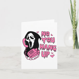 Fun No You Hang Up First Ghost Calling Hello Hallo Card