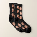 Fun Novelty Face Photo Custom Wedding Groom Humour Socks<br><div class="desc">Fun Wedding Groom Groomsmen novelty gift: Socks with 2 custom face photos. Great as gift for your wedding party, as bachelor or bachelorette novelty gift. To get the cutout effect please use a png file with background already cut out. If not, photo will appear as a circle surrounded by it's...</div>