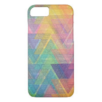Fun Novelty Geometric Triangle Colourful Abstract