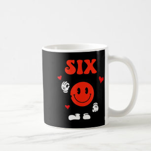 Fun Number 6 Funny 67 Meme Six Seven 6 7 Valentine Coffee Mug