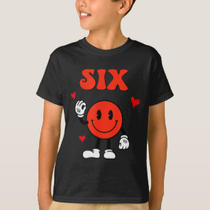 Fun Number 6 Funny 67 Meme Six Seven 6 7 Valentine T-Shirt