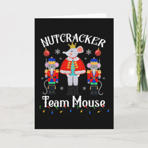 Fun Nutcracker Soldier Toy Christmas Dance Team Mo Card