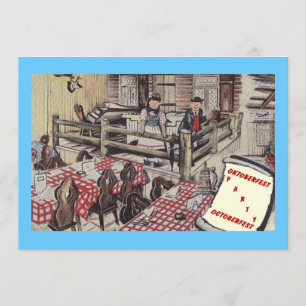 FUN OKTOBERFEST OCTOBERFEST INVITATION