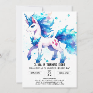 Fun Online Horse Birthday Invitation