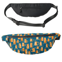Fun Orange Cat Teal Green