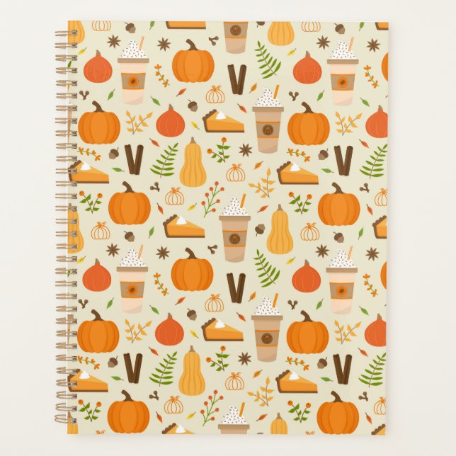 Fun Orange Fall Motif (Devant)