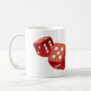 Fun Pair of Dice Coffee Mug
