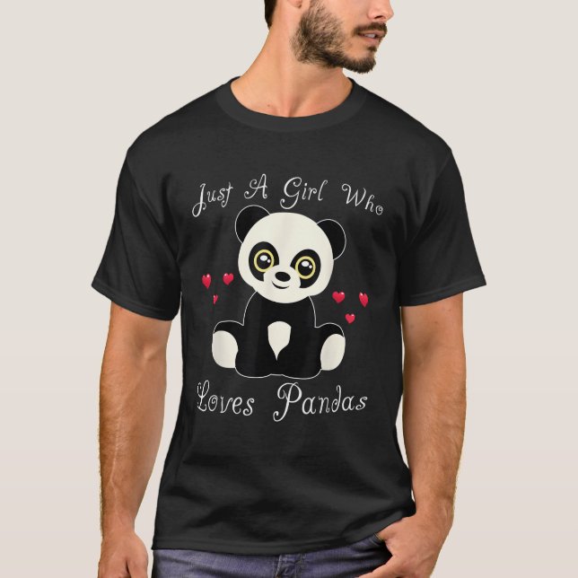 Fun Panda Bear T-Shirt (Front)