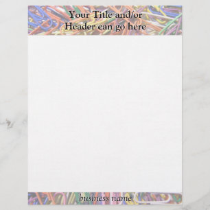 Fun Paperclip Letterhead