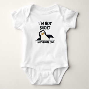 Fun Penguin Quote Design Little Tiny Penguins Gift Baby Bodysuit