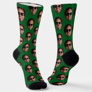 Fun Personalized Face Photo Socks