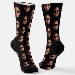 Fun Personalized Face Photo Socks