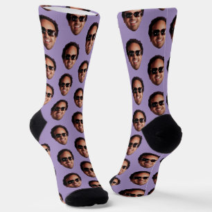 Fun Personalized Face Photo Socks