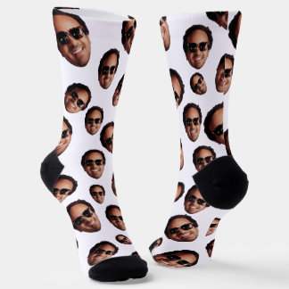 Fun Personalized Face Photo Socks