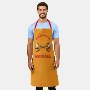 FUN! 🍖Personalized Grillmaster BBQ Apron