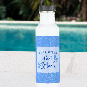 Fun Personalized "Last Splash" Bachelorette Party  710 Ml Water Bottle