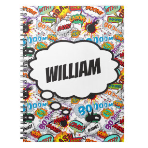 Fun Personalized Name Comic Book