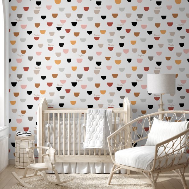 Fun Personalized Name Pattern Wallpaper (Kids)
