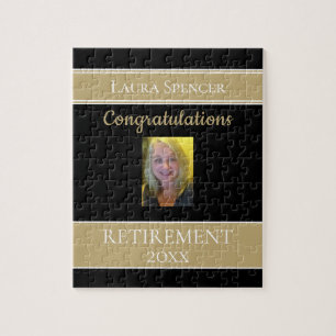 Fun Photo Retirement congrats puzzle
