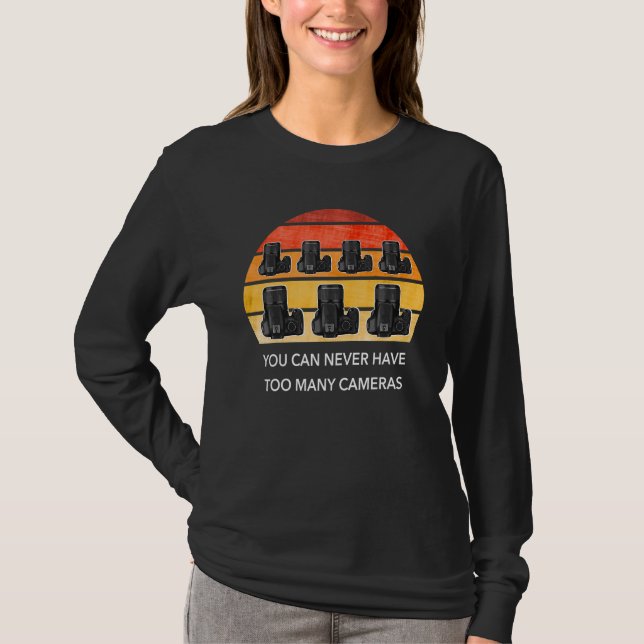 Fun Photographer  Photo Camera  Camera  Camera  Ph T-Shirt (Front)