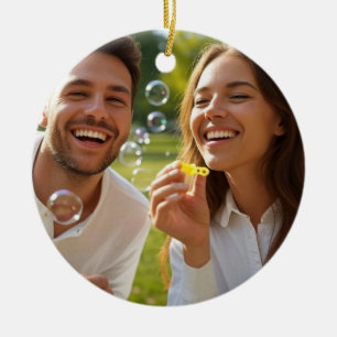 Fun Pic Ceramic Ornament
