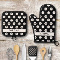 Fun Pickleball Pattern Player Gift Add Custom Text