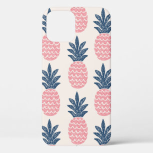 Fun pineapple seamless pattern iPhone 12 case