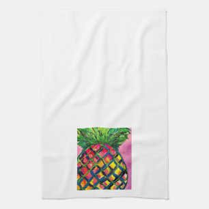 Fun Pineapple Tea Towel