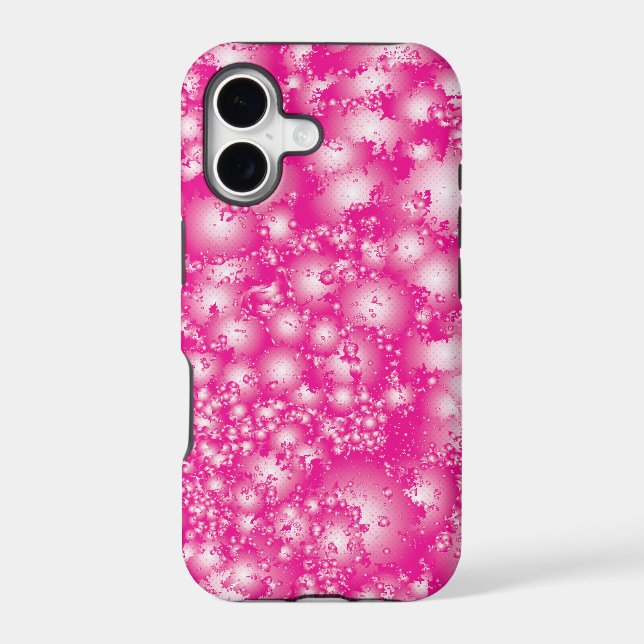 Fun PINK Abstract Ink Super Splash pattern (Back)