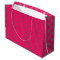 Fun Pink & Green Modern Design Large Gift Bag 