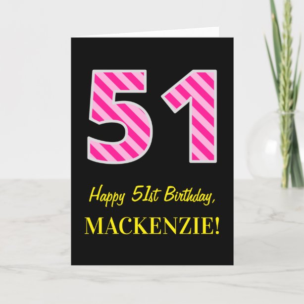 51st Birthday Cards | Zazzle CA