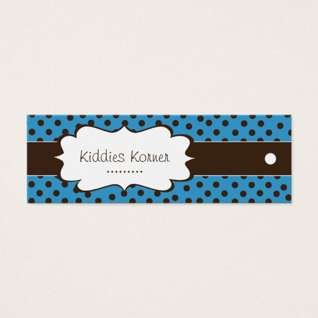 Fun Polk a Dot Hang Tags (Front)