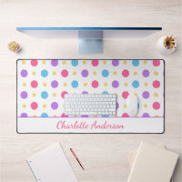 Fun Polka Dot Pink Purple Blue 