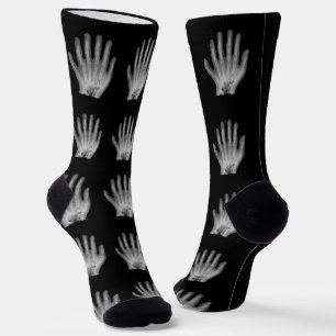 Fun Polydactyl Hand Radiograph  Socks