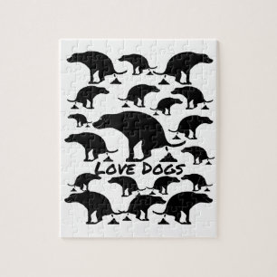 Fun Pooping Dog Jigsaw Puzzle