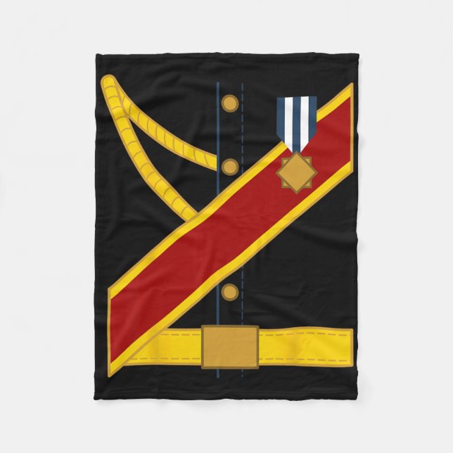 Fun Prince Charming Costume Halloween Boys  Fleece Blanket (Front)