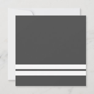 Fun Professional Grey Bottom White Racing Stripes Card