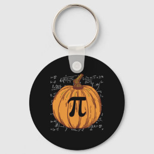Fun Pumpkin Pie Halloween Fall Thanksgiving Pumpki Keychain