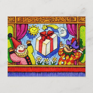 FUN PUPPET PARTY THEME BIRTHDAY INVITE INVITATION