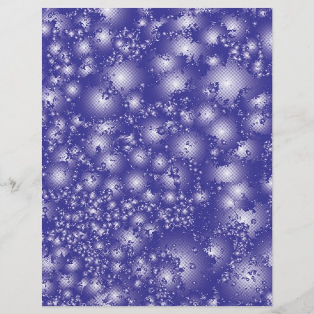 Fun PURPLE Abstract Ink Super Splash pattern (Front)